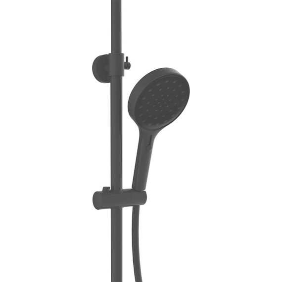 Душевая стойка с термостатом Vincea Inspire VSFS-3I12TMB, черный - фото 6