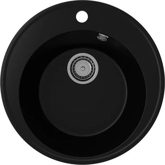Кухонная мойка Ulgran Quartz Nora 485-07, уголь - фото 