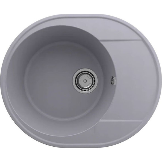 Кухонная мойка Ulgran Quartz Nora 585-05, бетон - фото 