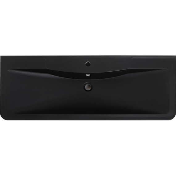 Тумба подвесная с раковиной BelBagno ACQUA-1200-2C-SO-BL 120 см, Bianco Lucido (раковина BB1200/455-LV-ART-ALR-NERO), Цвет фасада: Bianco Lucido Nero - фото 10