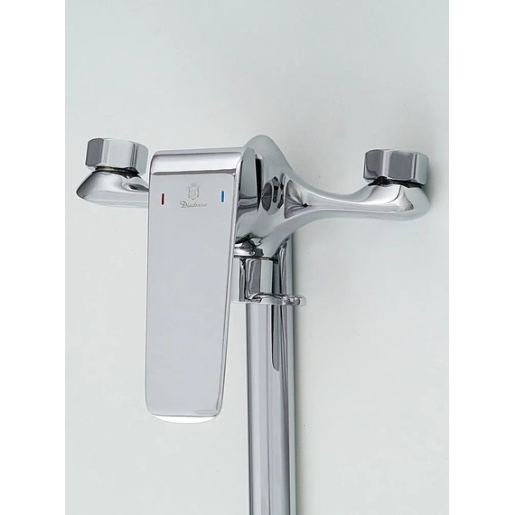 Смеситель для ванны Diadonna D80-222141 с душевым гарнитуром, Цвет производителя: хром - фото 8