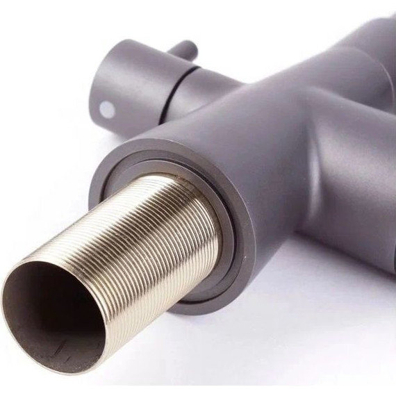 Смеситель для кухни Ledeme L4855U-12, графит - фото 4