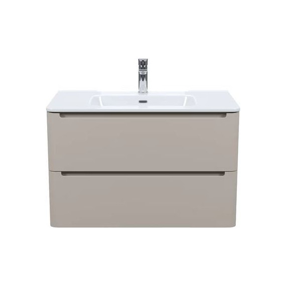 Тумба подвесная с раковиной Iddis Edifice 80 см EDI80C0i95K, капучино - фото 2