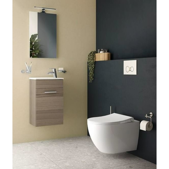 Унитаз подвесной безободковый Vitra Mia Round 7510B003-0075 - фото 2