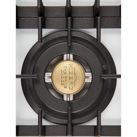 Газовая варочная поверхность Hiberg VM 4535 W (белое стекло) - фото 12