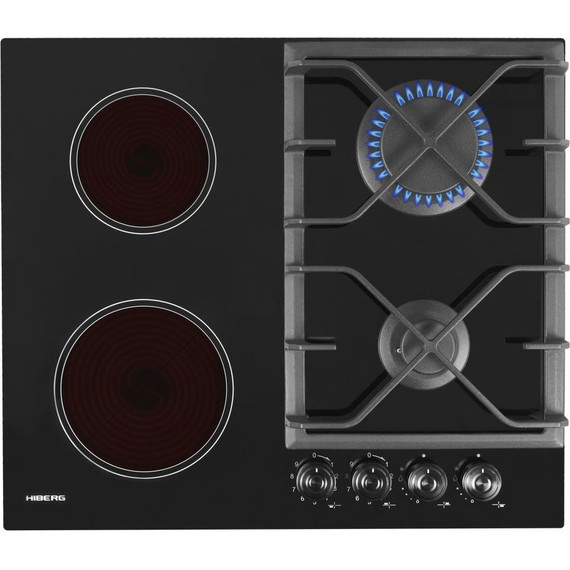 Комбинированная варочная панель Hiberg VM 6020 B - фото 