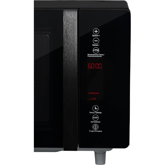 Отдельностоящая микроволновая печь Hiberg VM-4588 B (чёрное стекло) - фото 11