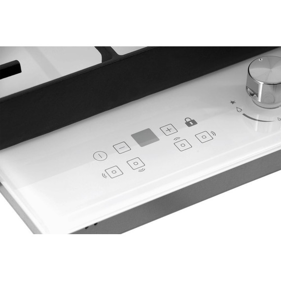 Газовая варочная поверхность Hiberg VM 6145 W (белое стекло) - фото 5