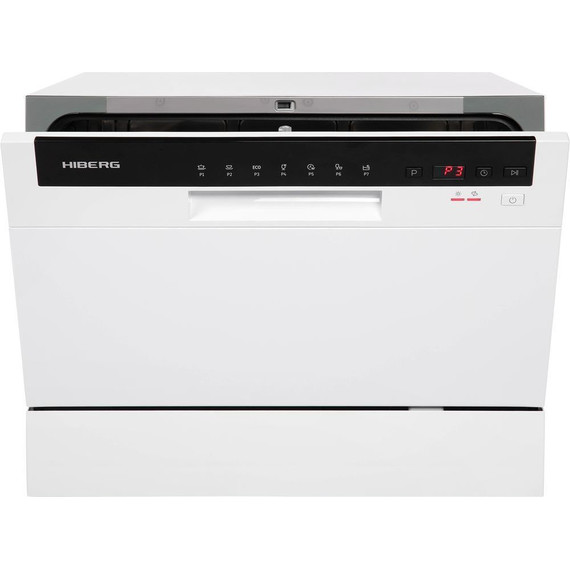 Отдельностоящая посудомоечная машина Hiberg T56 615 W - фото 4