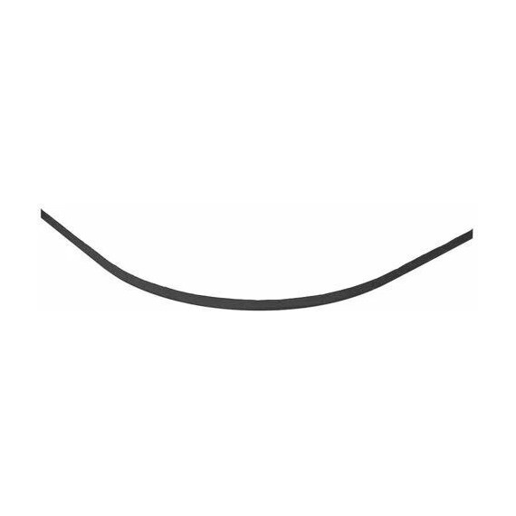 Панель для поддона Cezares TRAY-AS-R-90-100-SCR-NERO 90х90 см, черный - фото 