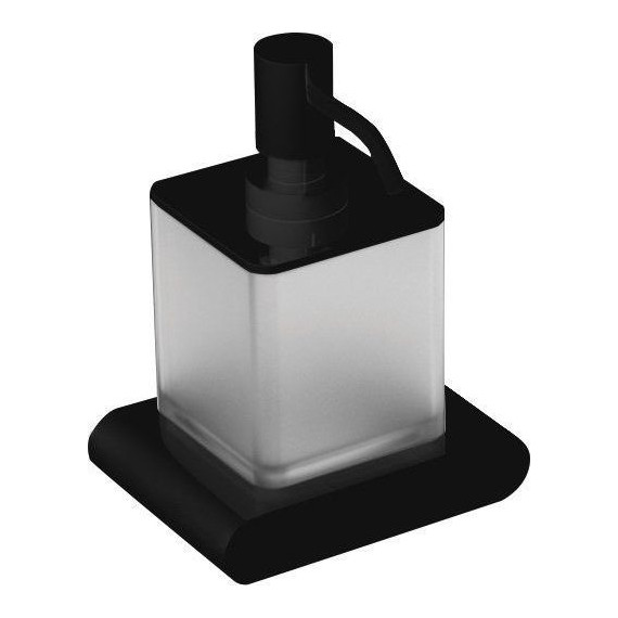 Дозатор для жидкого мыла Art&Max Platino AM-E-3998-MB, чёрный матовый - фото 