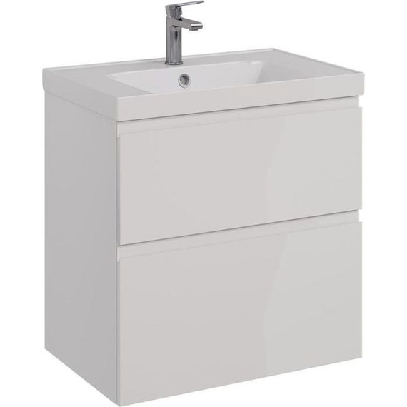 Тумба подвесная с раковиной Lemark Veon 70 см LM01V70T - фото 
