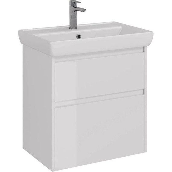 Тумба подвесная с раковиной Lemark Combi 70 см LM03C70T - фото 