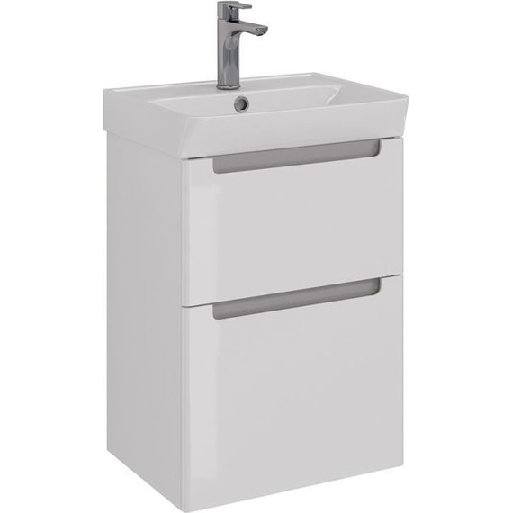 Тумба подвесная с раковиной Lemark Buno 50 см LM04B50T - фото 