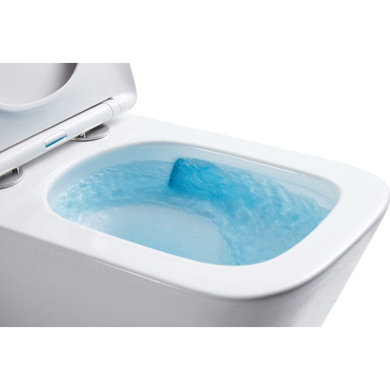 Инсталляция с подвесным безободковым унитазом Azario Teramo AZ-8010-1000+AZ-0052-UQ (система смыва Торнадо) - фото 11