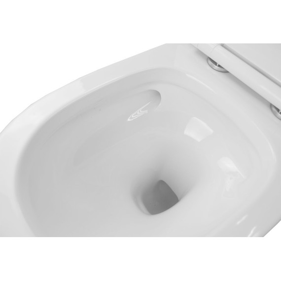 Инсталляция Azario с подвесным безободковым унитазом Creo Ceramique AZ-8010-1000+CR1100NR - фото 12