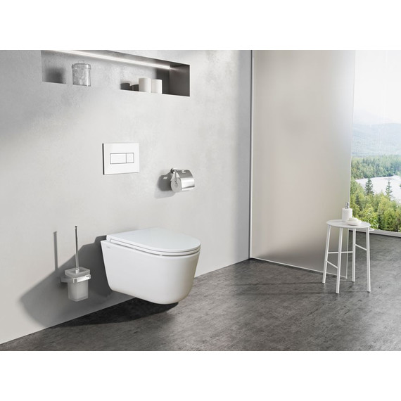 Инсталляция Azario с подвесным безободковым унитазом Creo Ceramique Lyon 2.0 AZ-8010-1000+LY1100R - фото 9