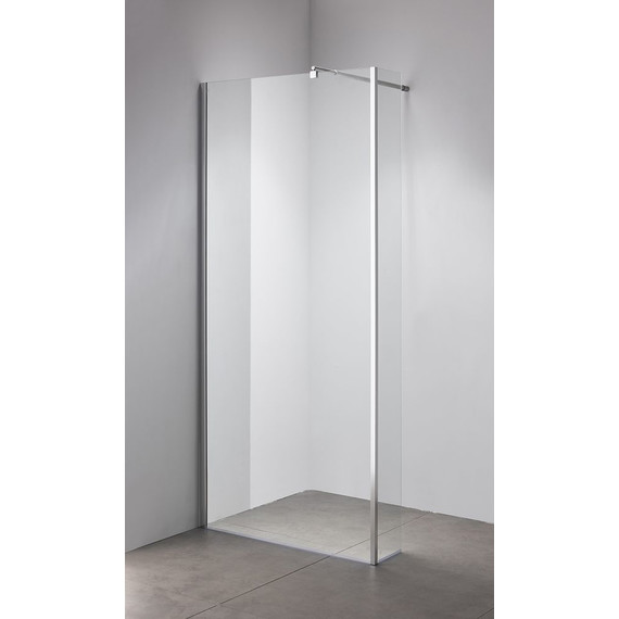 Душевая перегородка Loranto Walk-in 100 см CS-L801 100, хром/прозрачное - фото 2