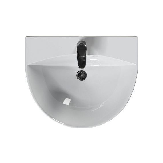 Раковина с полупьедесталом Mirsant Rock 56 см - фото 3