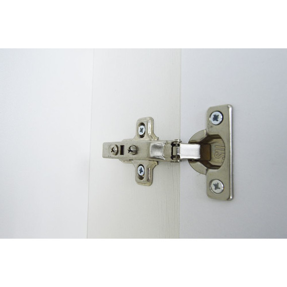 Зеркало-шкаф Loranto Janet 80 см, белый - фото 6