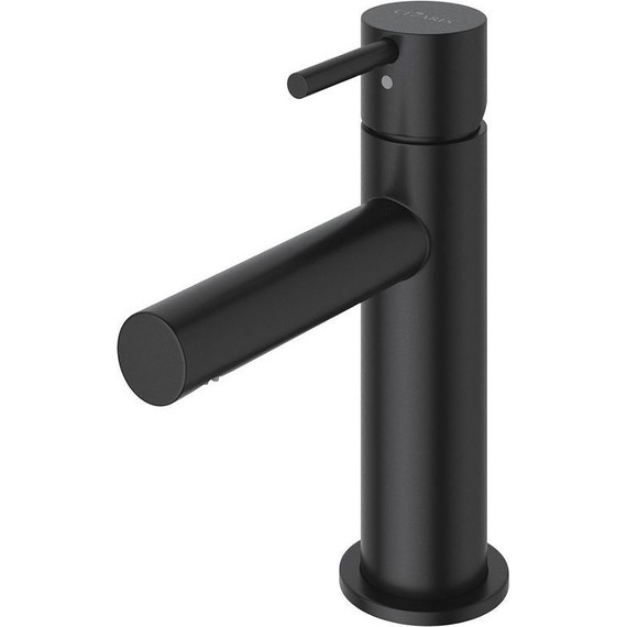 Смеситель для раковины Cezares LEAF-LSM1-L-NOP, черный матовый, Цвет производителя: чёрный - фото 