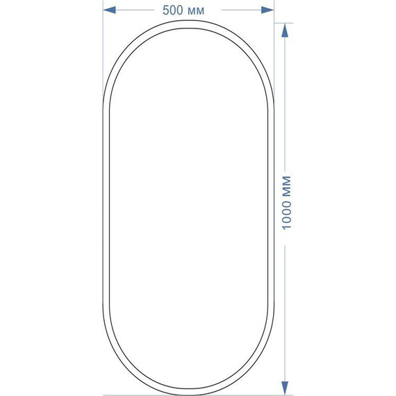 Зеркало Azario Виола-лофт 50 см - фото 4