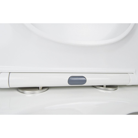 Унитаз-компакт безободковый Azario Avero AZ-3121 с крышкой микролифт - фото 6