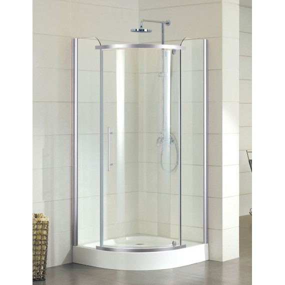 Душевое ограждение Azario Edmonton 100х100 см AZ-NNC2231 1000 (стекло 8 мм) хром/прозрачное - фото 2