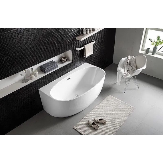 Ванна акриловая Azario Cambridge CAM17289 172х89 см с каркасом, Размер - мм: 1700х900 - фото 4