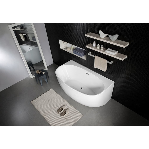 Ванна акриловая Azario Cambridge CAM18090 180х88 см с каркасом, Размер - мм: 1800х900 - фото 4