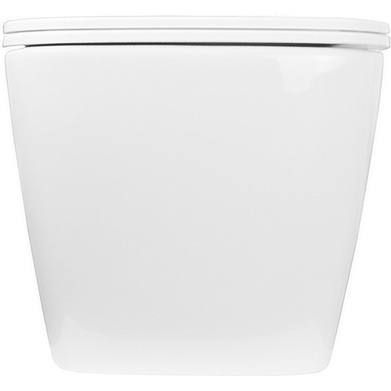 Унитаз подвесной безободковый Azario Boca AZ-2002 с крышкой микролифт, Цвет производителя: белый - фото 5