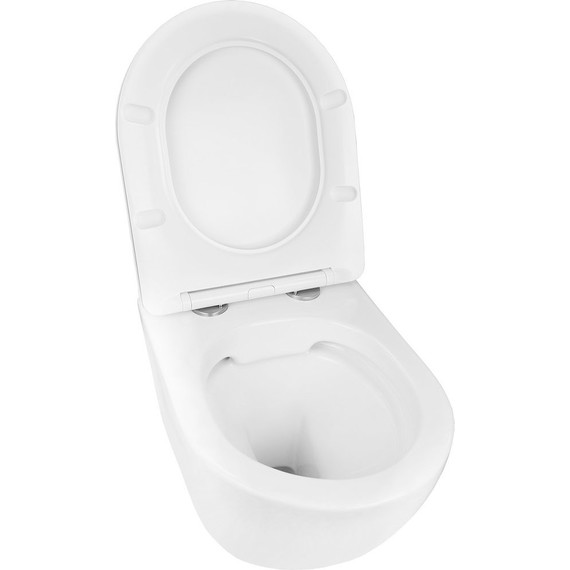 Инсталляция Ideal Standard Prosys Eco Frame M с подвесным безободковым унитазом Azario Gloria AZ-2003 - фото 6