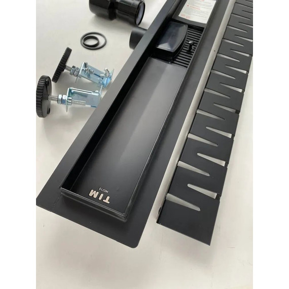 Трап TIM 40 см BAD464002BK, чёрный матовый - фото 11