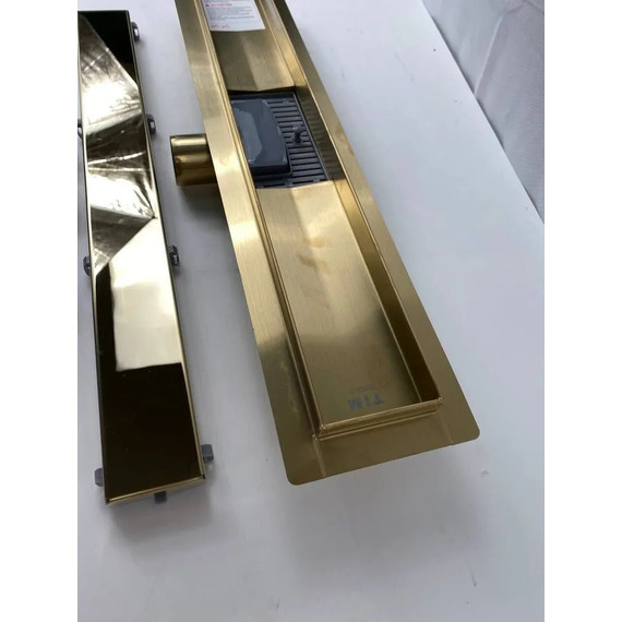 Трап TIM 50 см BAD485002GP, золото глянцевое (под плитку) - фото 7