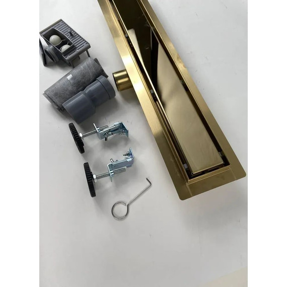 Трап TIM 60 см BAD486002GP, золотой (под плитку) - фото 3