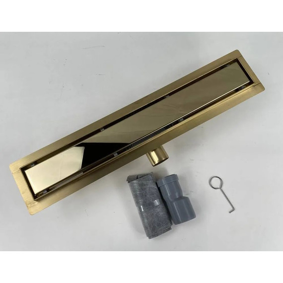 Трап TIM 60 см BAD487002GP, золото глянцевое (под плитку) - фото 4