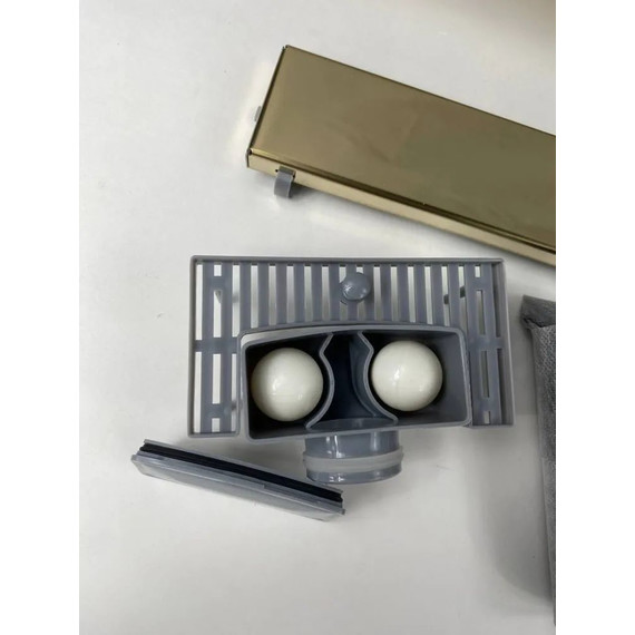 Трап TIM 60 см BAD487002GP, золото глянцевое (под плитку) - фото 5