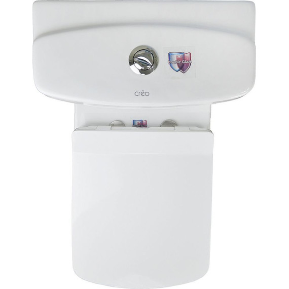 Унитаз-компакт Creo Ceramique Tours с крышкой микролифт - фото 10