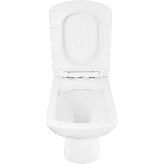 Унитаз-компакт Creo Ceramique Tours с крышкой микролифт - фото 4