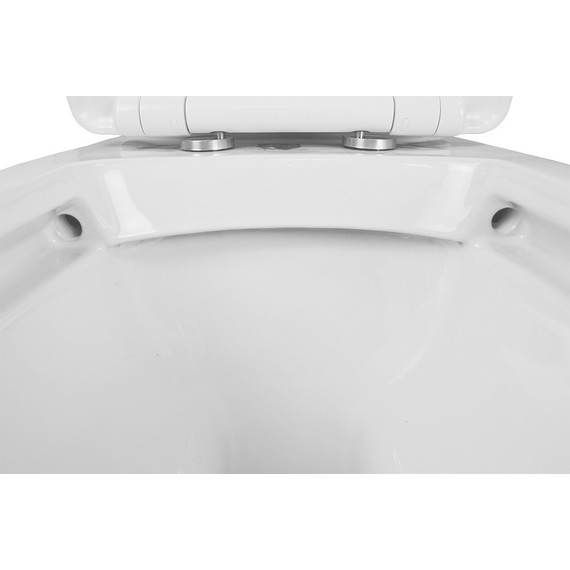 Унитаз-компакт Creo Ceramique Tours с крышкой микролифт - фото 6