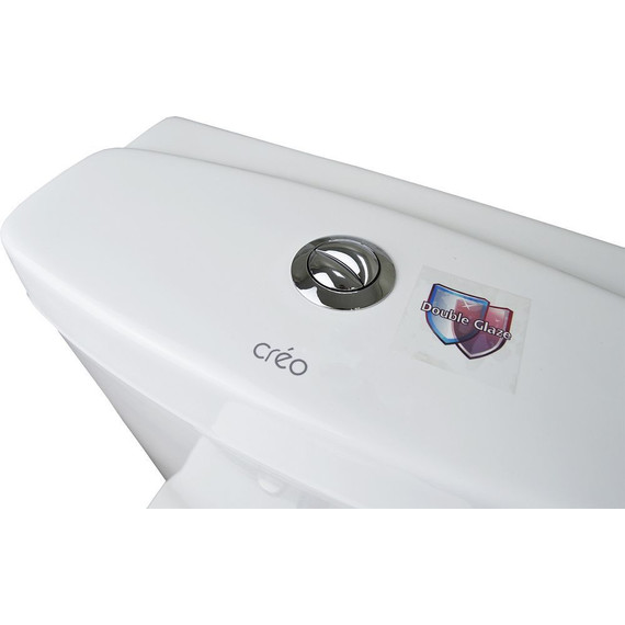 Унитаз-компакт Creo Ceramique Tours с крышкой микролифт - фото 8