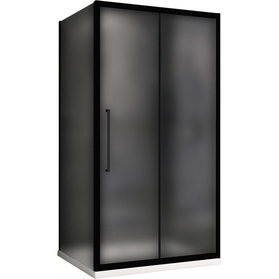 Душевое ограждение Abber Schwarzer Diamant 160x90 см AG30160BMH-S90BM, чёрный/матовое - фото 2