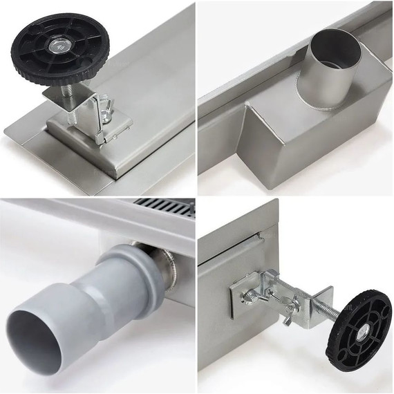 Трап TIM 100 см BAD4510002 (под плитку) - фото 8