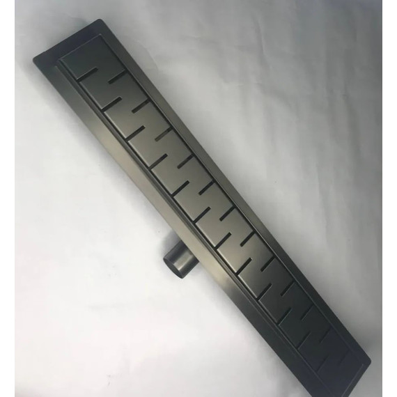 Трап TIM 40 см BAD474002GY, воронёная сталь - фото 3