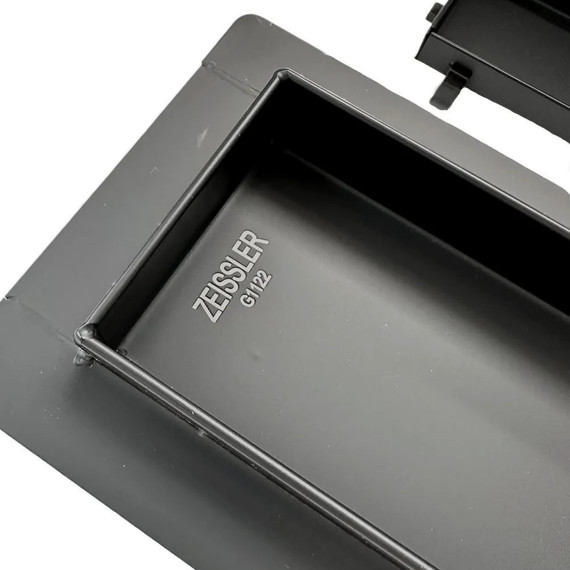 Трап Zeissler 50 см BAD555002BK, чёрный (под плитку) - фото 8