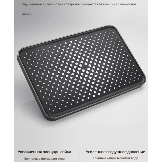 Душевая стойка Belz B24672-3, вороненая сталь - фото 9