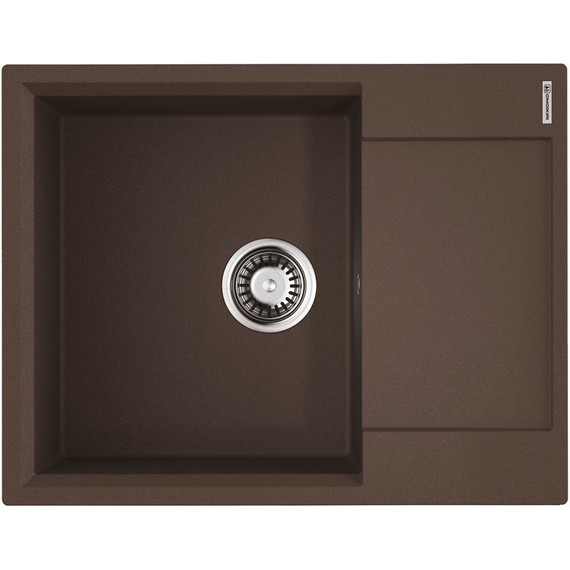 Кухонная мойка Omoikiri Daisen 65T DC 4993518, тёмный шоколад, Цвет производителя: шоколад - фото 