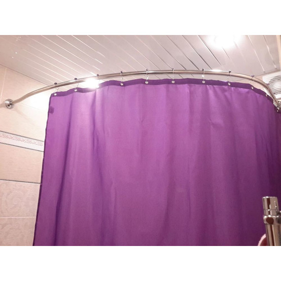 Карниз для ванны Aquatek 180x95 см П-образный (для ванны Мелисса) KARN-0000016 - фото 2