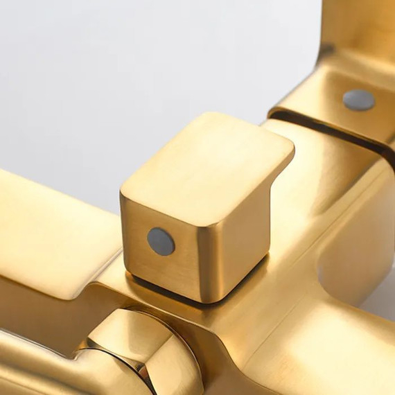 Смеситель для ванны Ledeme L2280Y, золото - фото 5