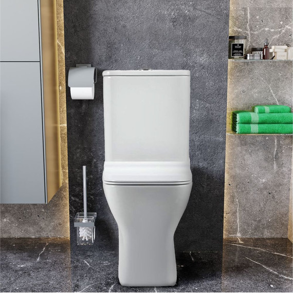 Унитаз-компакт безободковый Sole Puls с тонкой крышкой микролифт - фото 5